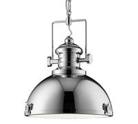 Led Decore Suspension industrielle en métal chromé (2297cc), 60 W