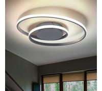 LED Design Anneau Lampe Ess Chambre Éclairage Titan Plafonniers Switch Variateur
