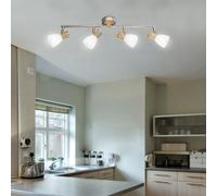 LED Design Bois Couvrir Spot Verre Pivotant Clients Sommeil Lampe de Chambre