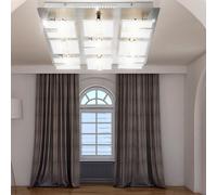 LED Design Couvrir Lampe Chrome Verre Éclairage Lumière Chambre-Salon Bureau