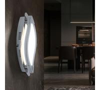 Applique murale design 6,5 W LED lobby chambre d'hôtel lumière chrome commutable WOFI 4809.01.01.0000