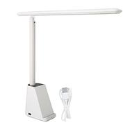 LED Desk Lamp, USB Powered Eye Table, Touch Control Desk Lamp with 3 Color Temperatures, Foldable for Reading, Study, and Work