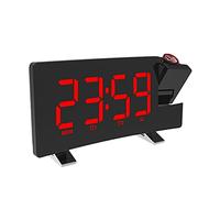 LED Digital Alarm Alarme Clocks de Bureau électroniques USB Wake Up FM Radio Time Projecteur pour la Chambre Horloge de Chevet pour Les Enfants Aqiong