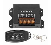 LED Dimmer 12-24V DC, Wireless RF Controller for Single Color LED Strip Lights, 30A Touch Remote Control Dimmer Switch for Recessed Lighting, Easy Installation