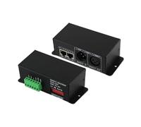 LED dimmer controller BC-802 DC5V-24V LED DMX512 to SPI (TTL) converter decoder output signal 6803/1809/8806/9813/3001/2801 DMX512 data LED controller(3001 IC)