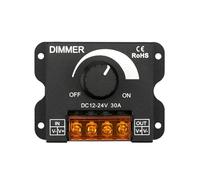 LED dimmer controller DC 12V-24V LED dimmer switch 30A LED monochrome controller PWM digital dimming light strip monochrome light