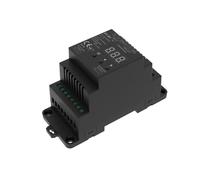LED Dimmer Controller Dimmer 1CH*2A 360W Phase Cut Mosfet Dimmer DIN Rail Mount DMX512 Master Control for Dimmable LED Lights(White)