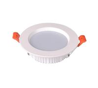 LED Downlight 3W 5W 7W 9W 12W 15W 18W 24W 30W lampe ronde encastrée AC 220V 240V LED ampoule chambre cuisine intérieur LED Spot éclairage(Warm White,9W)
