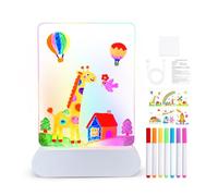 LED Drawing Board 3D Rechargeable Erase Toys Acrylic Drawing Board