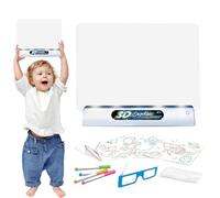 LED Drawing Pad Tableau 3D | Tableau blanc lumineux pour peinture, orthographe, traçage et dessin tableau fluorescent pour peinture