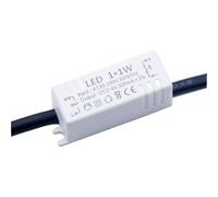 LED Driver 1 * 1W 300mA 1 * 3W 600mA DC2-4V Mini LED Power Supply Lighting Transformers Driver For LED diode crystal lamp chandelier(1X1W 300mA)
