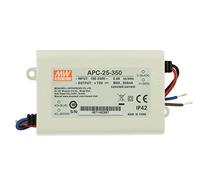 Led Driver CC MeanWell APC-25-350 Trasformatore 350mA 25V-70V DC 25W Corrente Costante IP42
