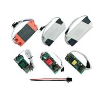 LED Driver Constant Current 300mA 1-3W 3-5W 4-7W 8-12W 18-24W 25-36W Double color Power Supply 3Pin output lighting transformers(5 PCS_AC85 TO 265V_8 TO 12W)