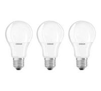 LED E27 OSRAM 4052899955523 9 W = 60 W blanc chaud (Ø x L) 60 mm x 110 mm 3 pc(s) blanc G