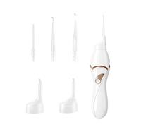 LED Ear Pick, Ear Wax Remover for Kids, 6.3x1.38 inLow Noise Electric USB Portable Earwax Cleaning Tool, Luminous Spoon Set & Adults, Safe and Gentle Care the Whole Family