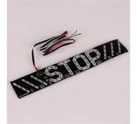 LED Éclairage de plaque d'immatriculation pour scooter pour ATV pour quad | Design compact : dimensions : 15 x 2,5 cm, peu encombrant, idéal pour les petits véhicules tels que les cyclomoteurs