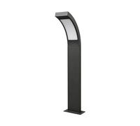 LED Eclairage Exterieur Juvia (Moderne) en Noir Aluminium (1 lampe,à), Luminaire Exterieur, Lampe Jardin, Borne Lumineuse