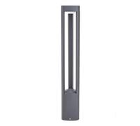 LED Eclairage Exterieur Pirron (Moderne) en Noir Aluminium (à 90 lampes,), Luminaire Exterieur, Lampe Jardin, Borne Lumineuse