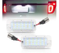 Led Éclairage Plaque Immatriculation Pour Fo-Rd Fiesta Focus Galaxy Grand C-Max Escape Mondeo Ranger S-Max Jaguar Xf, Éclairage De Plaque D'immatriculation Canbus De Haute Qualité, Sans Erreur