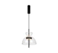 Maytoni Bangkok lampe suspendue 1x12 W noir MOD185PL-L6B3K2