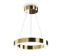 LED Éclairage Suspendu Rond D:40 CM Anneau En Laiton 4000 K Moderne Lustre
