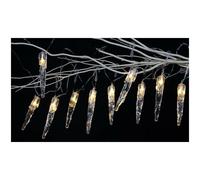 LED Eiszapfen-Lichterkette 10LED Eclairage de Noël Décoration D'Hiver