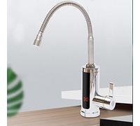 Led Électrique Robinet Cuisine Robinet Évier Mélangeur Immédiatement Chauffage Chauffe-eau instantané Chaud Froid Household Electric Faucet 360°Rotating Display Électrique Rapide Chauffe-eau