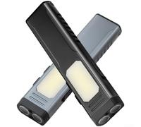 LED en alliage d'aluminium pour lampe de poche avec double faisceau XTE en | Charge rapide USB-C, compatible avec les batteries externes, ordinateurs portables, adaptateurs, recharge complète rapide en