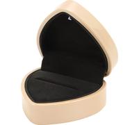LED en forme de cœur boîte d'anneau de lumière de luxe élégant engagement innovant pour la proposition de mariage anniversaire Saint-Valentin Golden