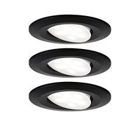 LED encastré IP65 Calla autour de 4000K 3x6,5W Matt pivotant noir 999,91