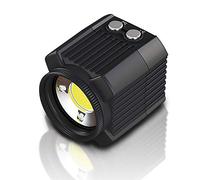 LED étanche IPX8 rechargeable pour photographie sous-marine, profondeur de 60 m, luminosité de 2000 lm, angle de 120 °, conception PC110 et alliage d'aluminium