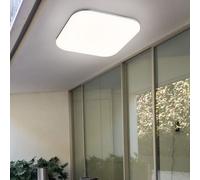 LED Extérieur Plafonnier Salle Humide 33x33 CM Blanc Très Clair , Lumineuse