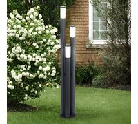 LED Extérieur sur Pied Lampe Inox Anthracite Jardin Support 3-Säulen Luminaire