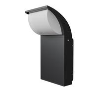 LED Extérieure Aluminium Graphite IP65 Jardin Hauteur: 20 CM 3000 K Wandleuchte