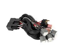 LED Faisceau de Câblage, Phare de Voiture LED Lumière ABS Faisceau de Câblage Boost Éclairage Avec Pour H4 Adaptateurs Quatre Lumières