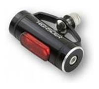 Highsider Feu arrière LED CONERO T1, verre rouge, noir