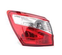 LED Feu Arrière Latéral Extérieur Pour Nissan Pour Qashqai 2007 2008 2009 2010 EU Feu De Freinage Arrière Clignotant Antibrouillard Feux Stop Arrière (Color : La gauche)