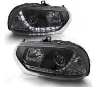 LED Feu Diurne Design Phares Combo Tuning Tec Pour Alfa Romeo 156 97-03 Noir