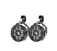 LED Feux anti-brouillard Feu Travail LED 5" Feux Croisement Route DRL Antibrouillard Lampe Conduite Stroboscopique Pour BMW Moto SUV ATV UTV Camion Voiture 10-80V(Combo with Bracket)