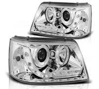 LED Feux De Jour Design Scheinwerfer Tuning Tec Pour VW T5 03-09 Chrom
