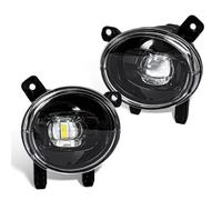 LED Feux Ensemble Feux Antibrouillard Avant À LED 12V Pour BMW Séries 1 2 3 4 F20 F21 F22 F23 F30 F31 F32 F33 F34 F36 2012-2018 Phares antibrouillard(LED Lens White)