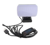 LED Fill Light Clip - on, 360° Rotatable Video Conference Light with 10 Levels Brightness & Color Temperature 3000K-6500K, USB Powered for Laptop Webcam