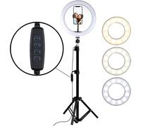 Led Fill Ring Light 160Cm Trépied Support Pour Téléphone Selfie Maquillage Live Streaming Dimmable Ringlight Photographie Lampe(Couleur:A)(A)