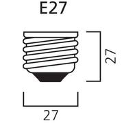 Led Filmt Std E27 7w 806lm 2700k Boite