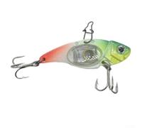 LED Fish Lure 60mm Metal Light Bait for Night(B02) | 60mm size, 25g weight, 100h brightness, metal body, attracts salmon trout