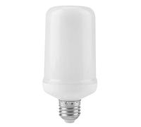LED FLAME LED - Matériau PC en plastique durable, flamme de simulation dynamique à 360 degrés, le capteur de gravité maintient la flamme vers le haut, les Hotels Weddings (type 2)