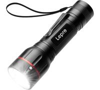 Led Flashlight, Le2050 Ultra Powerful Flashlight, 5 Lighting Modes, Zoomable, Ipx4 Waterproof, Long Lasting For Children, Camping, Hiking, Fishing, Diy, Emergency Power Outage