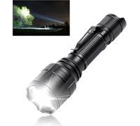 Led Flashlight, Nt23 Small Tactical Flashlights 1500 Lumens With Clip, Long Beam Distance, 4 Lighting Modes, Ip68 Waterproof, For Camping, Hiking, Emergency Use
