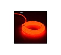 Led flexible lumière el fil chaîne bande corde glow decor lampe au néon usb controlle - multicolore