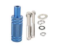 LED Fog Light Mount - Aluminium Bracket, Motorcycle Headlight Holder, M8 M6 Adjustable Support, Heavy Duty Alloy Fixture | Lighting Equipment, Secure Mounting System for Motorcycles